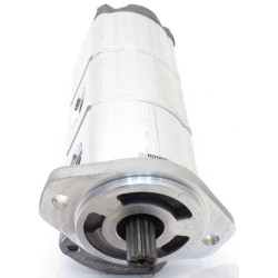 HYDRAULIC GEAR PUMP BOBCAT 325 328 331 334 6668699 6668698 242 MM TRIPLE